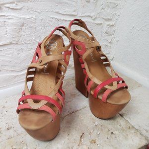 Jeffrey Campbell Havana Last Wedges Size 9M